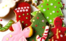 10 recettes biscuits de Noël décorés