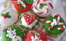 Magnifiques cupcakes et biscuits de Noël !