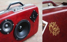Les Boomcases ou boombox, les valises hauts parleurs au look vintage