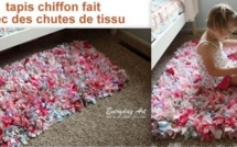 Faire un tapis avec des chutes de tissu ou comment recycler du tissu