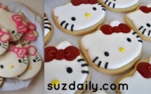 Faire des cookies et biscuits Hello Kitty 