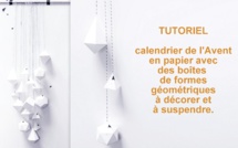 Tutoriel calendrier de l'Avent en papier