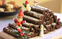 6 recettes Bûches de Noël au chocolat
