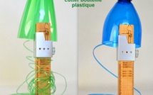 Le cutter qui transforme les bouteilles plastique en ficelle