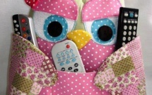 Faire un coussin hibou télécommande