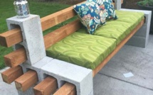 Quoi faire avec des parpaings, idées déco et bricolage