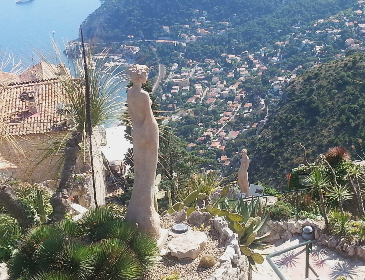 statues jardin EZE