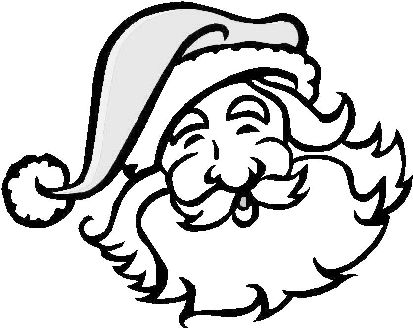jolie tete pere noel