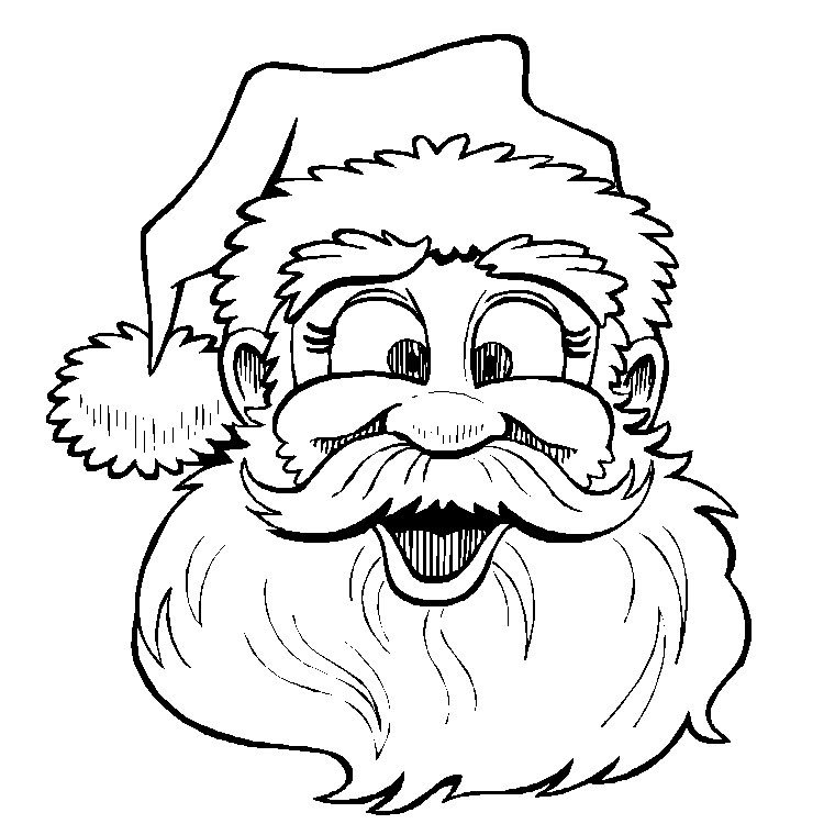 père noel a dessiner (2)
