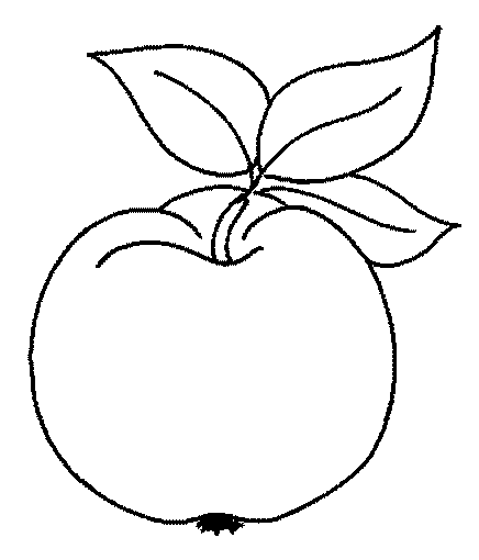 dessin jolie pomme