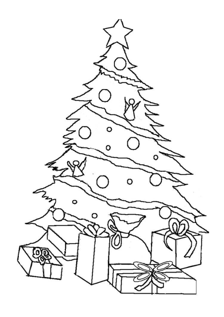 Coloriage sapin de noel SAPINS DE NOEL Galerie coloriage sapin de noel